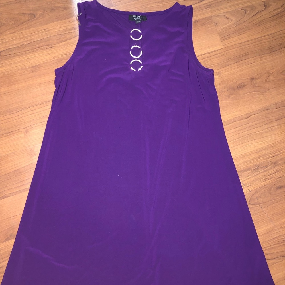 Purple dress